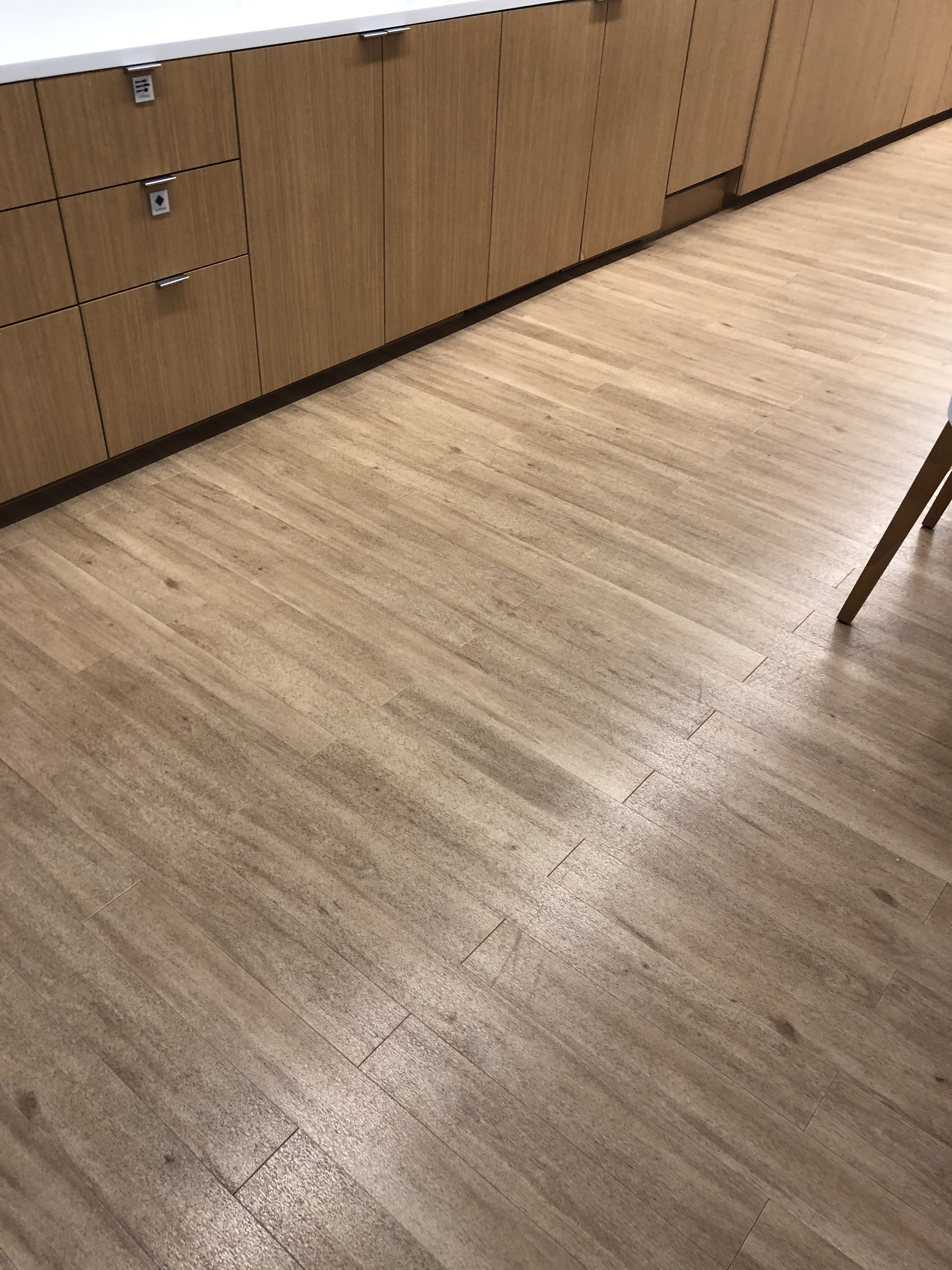 Cleaning LVT